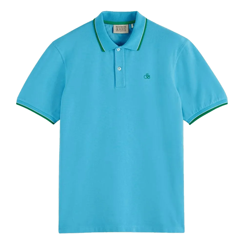 Scotch & Soda Melange Polo Shirt