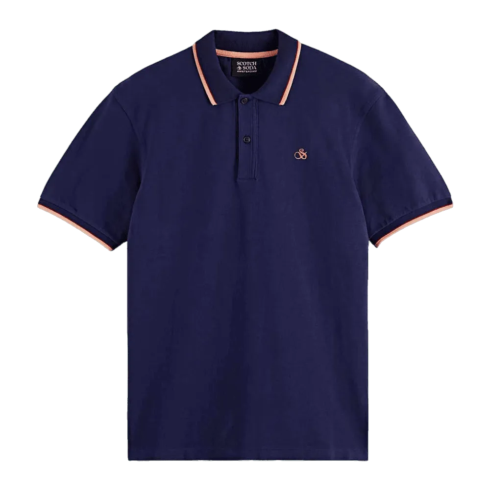 Scotch & Soda Melange Polo Shirt