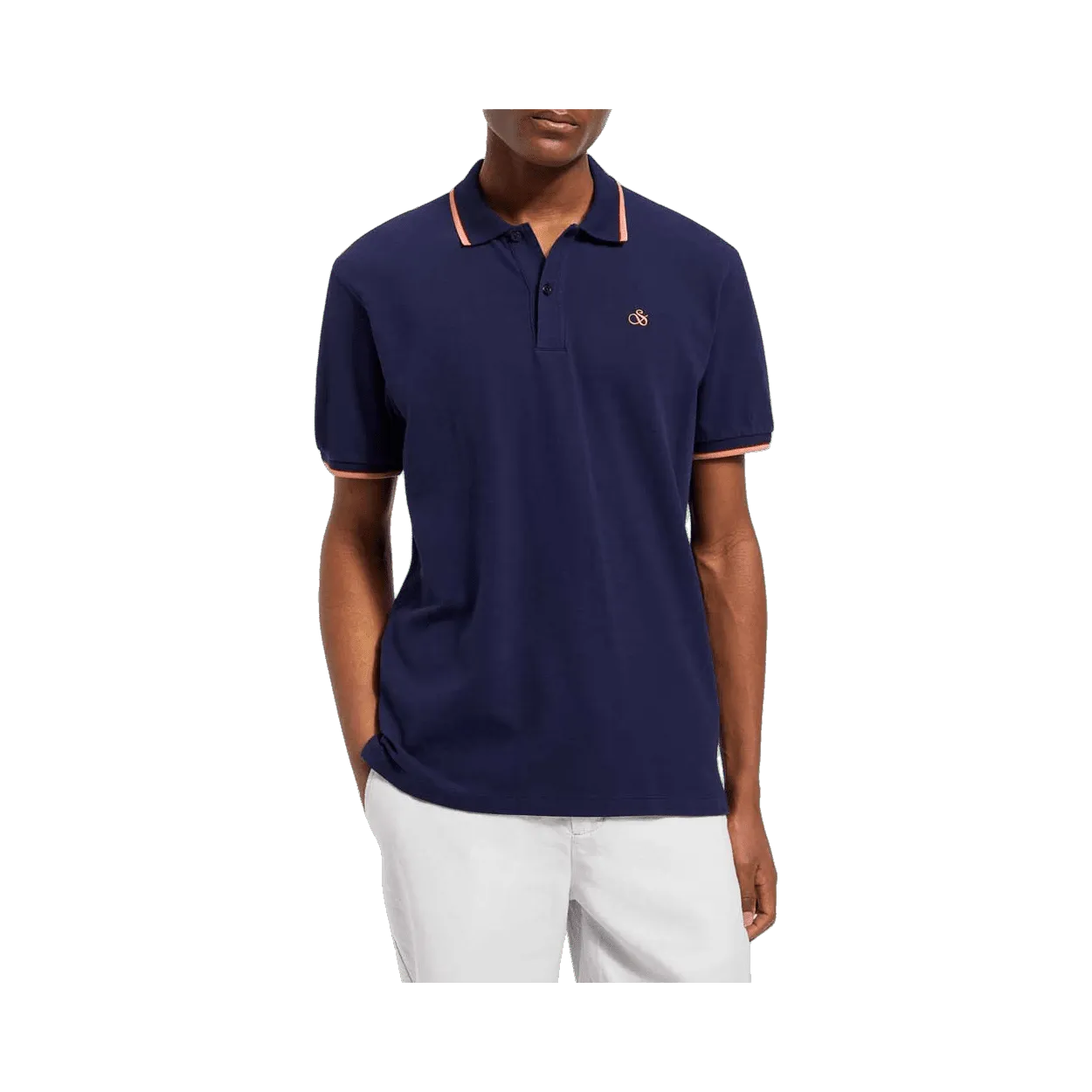 Scotch & Soda Melange Polo Shirt