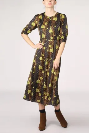 Scotch & Soda Midi Length Printed Stargazer Dress