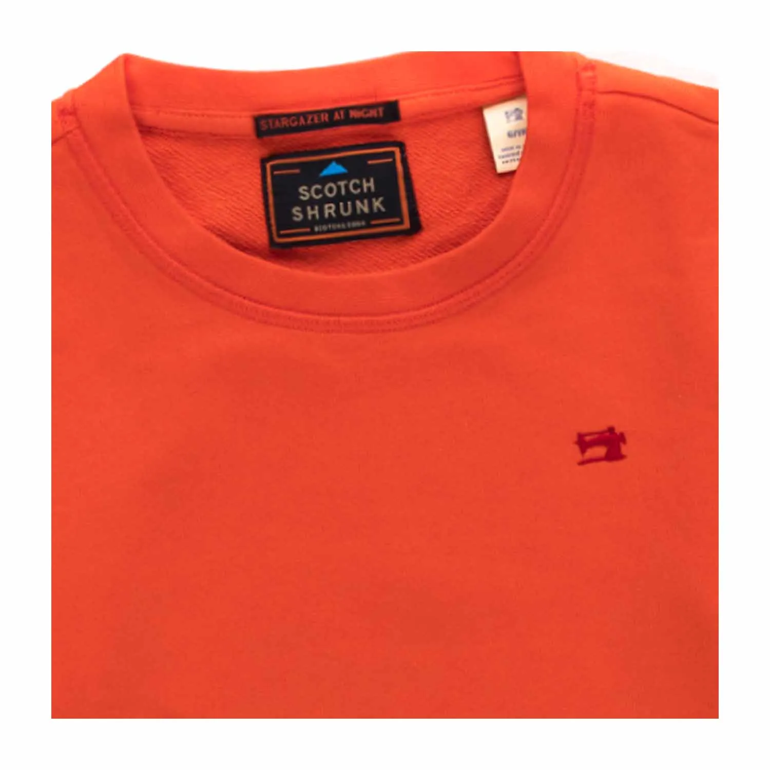 Scotch & Soda Orange Sweatshirt For Girls