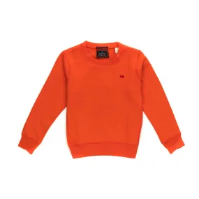 Scotch & Soda Orange Sweatshirt For Girls