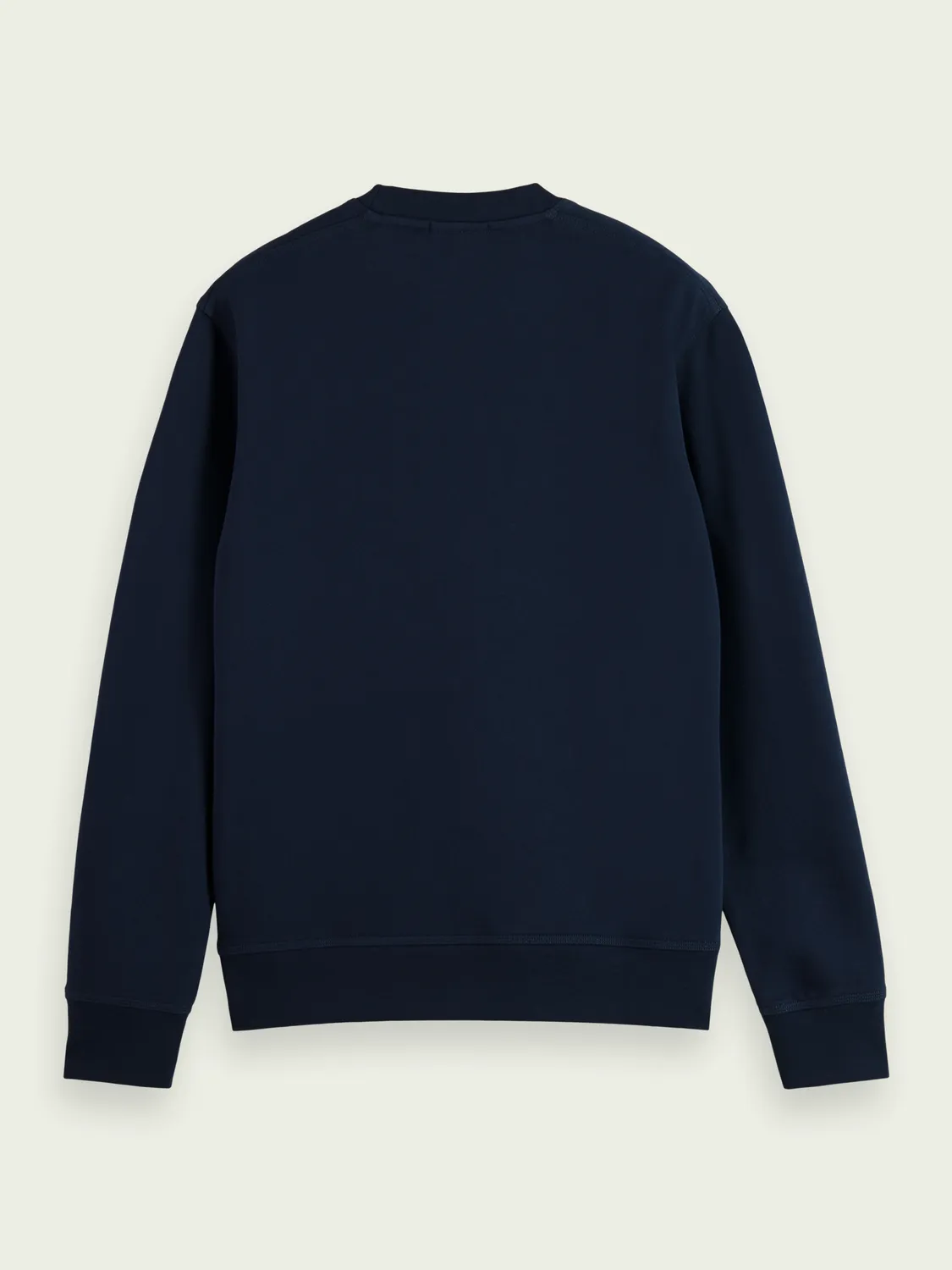 Scotch & Soda - Organic Cotton Artwork Crewneck Sweatshirt - Navy Blue