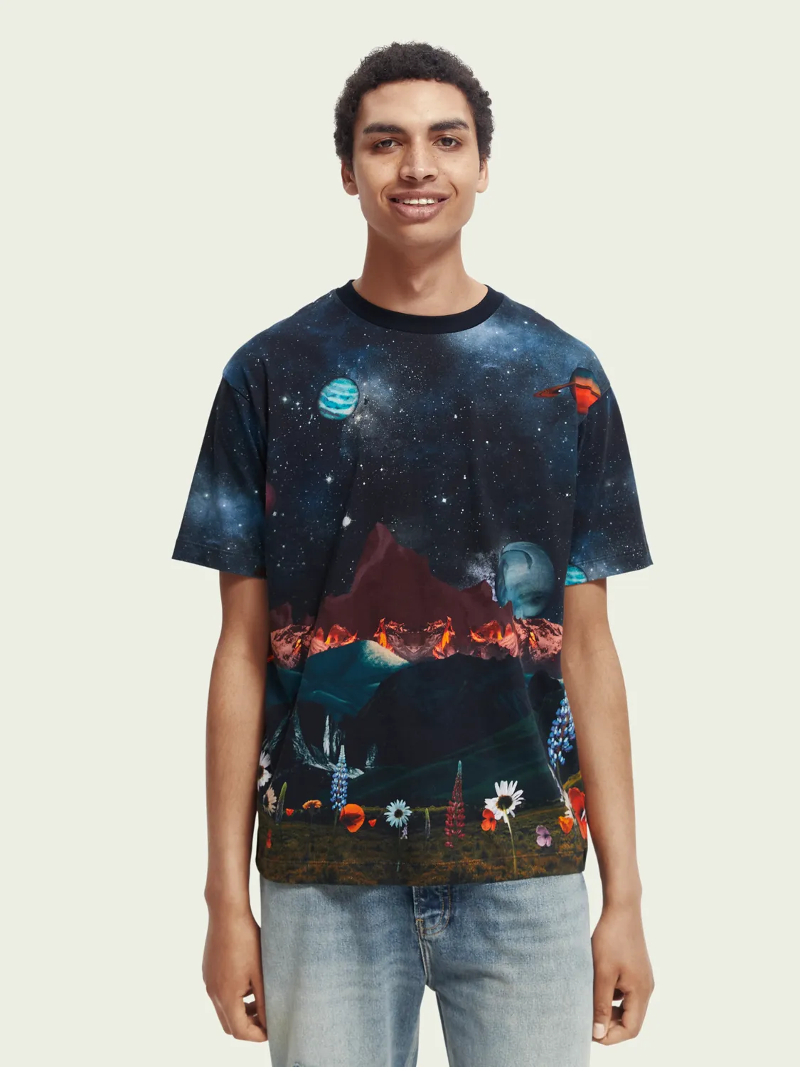 Scotch & Soda Our Space T Shirt