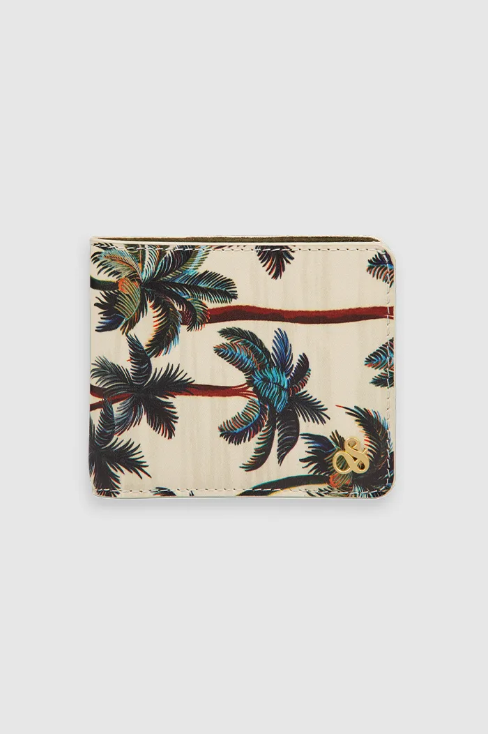 Scotch & Soda Palmtrees Leather Wallet