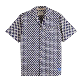 Scotch & Soda Printed Short Sleeve Shirt