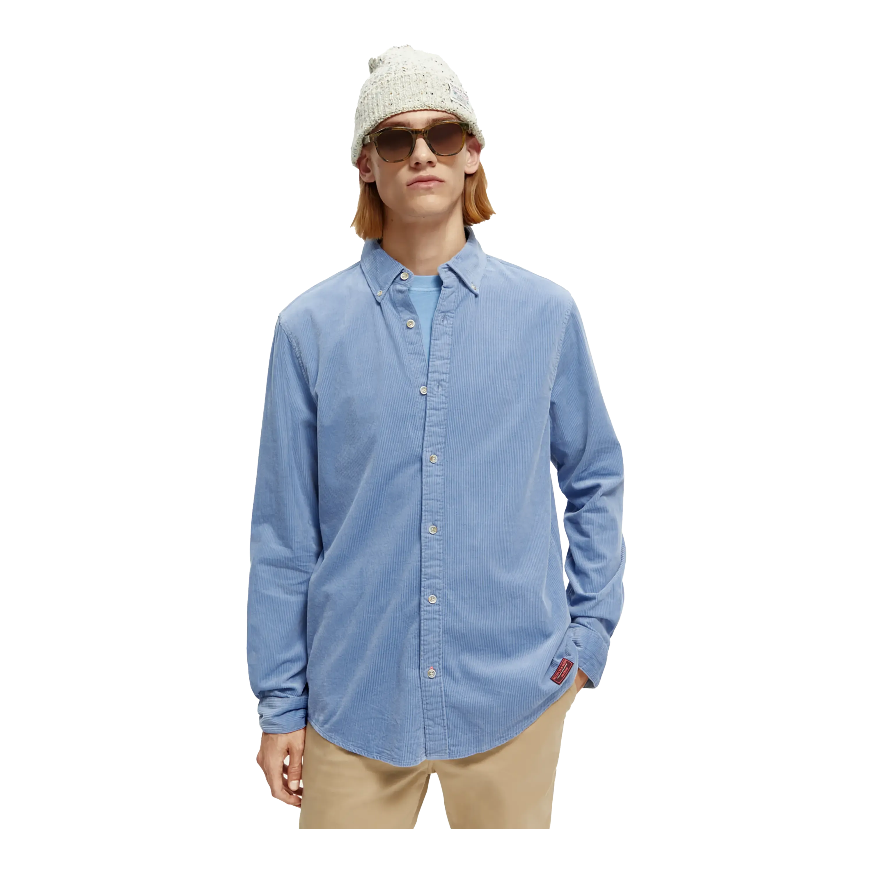 Scotch & Soda Regular Fit Corduroy Shirt