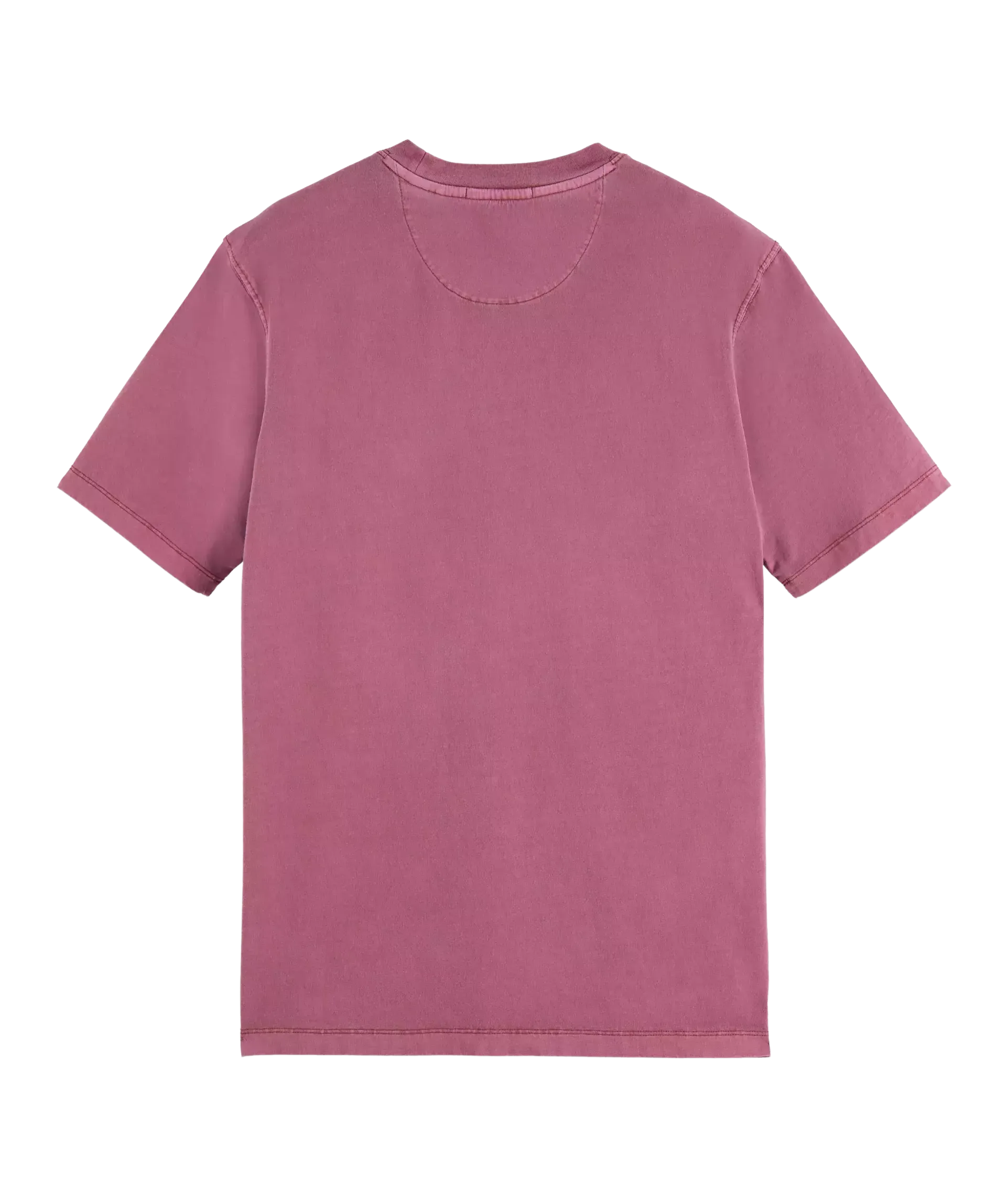 Scotch & Soda Regular Fit Garment-Dyed Logo T-Shirt