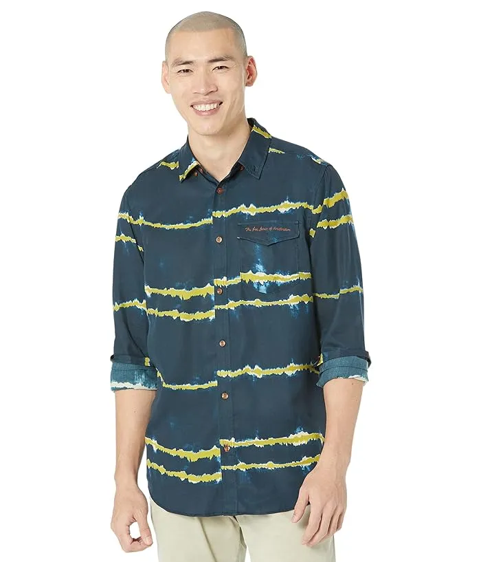 Scotch & Soda Regular Fit Printed Lyocell Shirt Men's