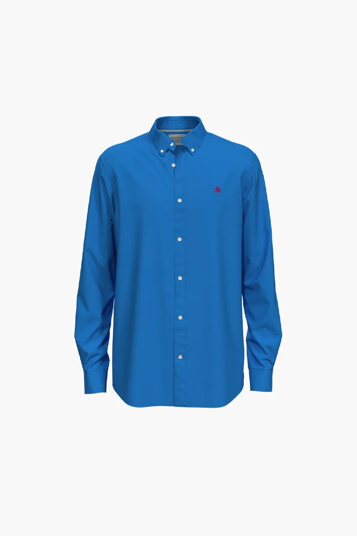 Scotch & Soda Rhythm Blue Essential Oxford Shirt