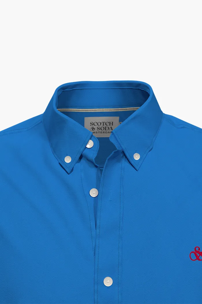 Scotch & Soda Rhythm Blue Essential Oxford Shirt