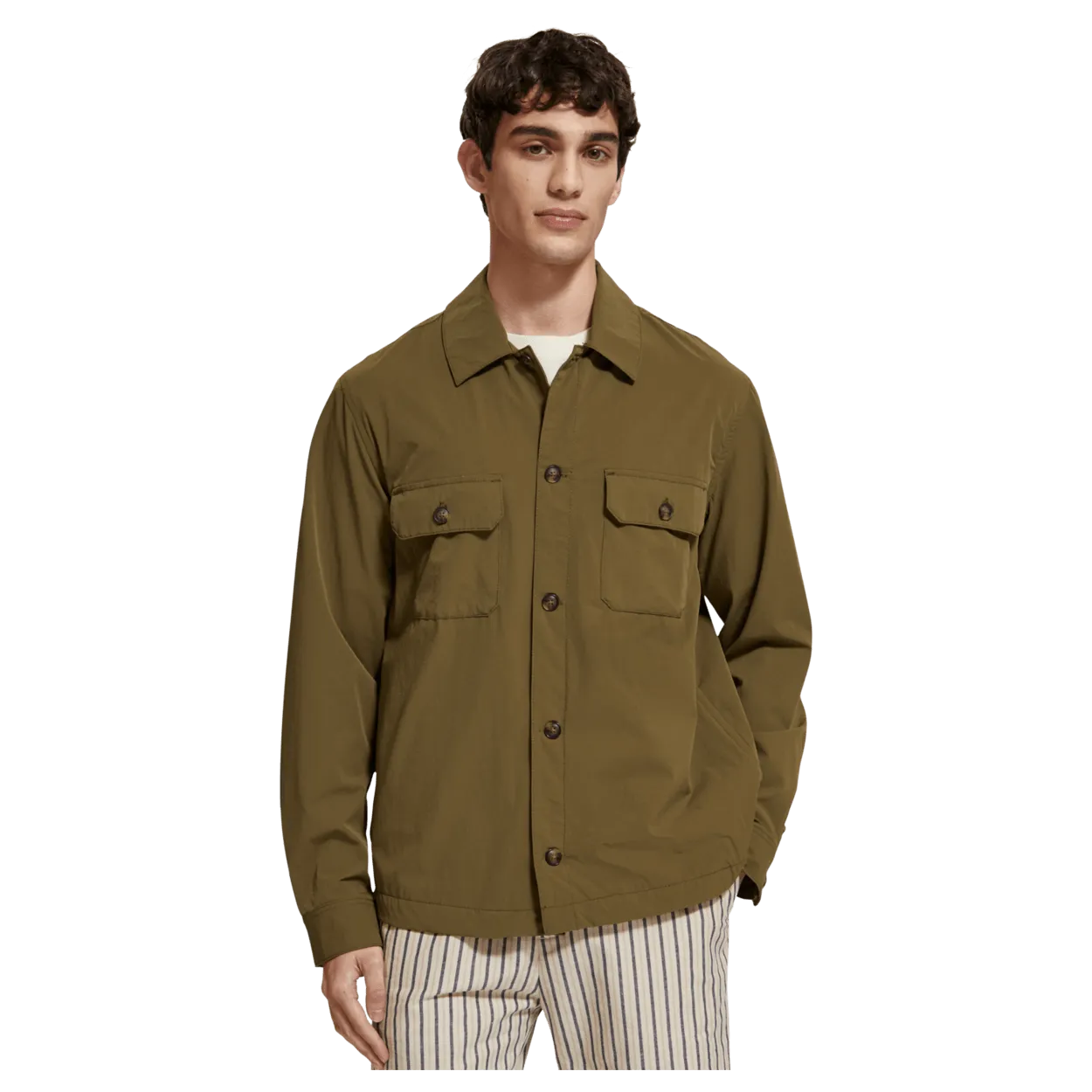 Scotch & Soda Stretch Overshirt