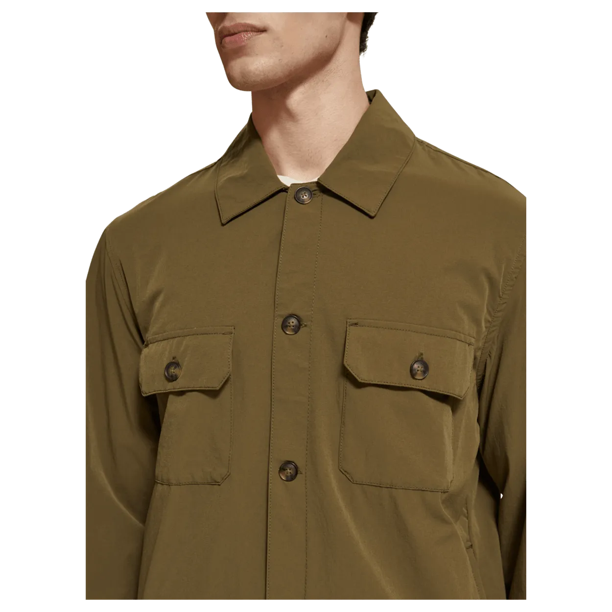 Scotch & Soda Stretch Overshirt