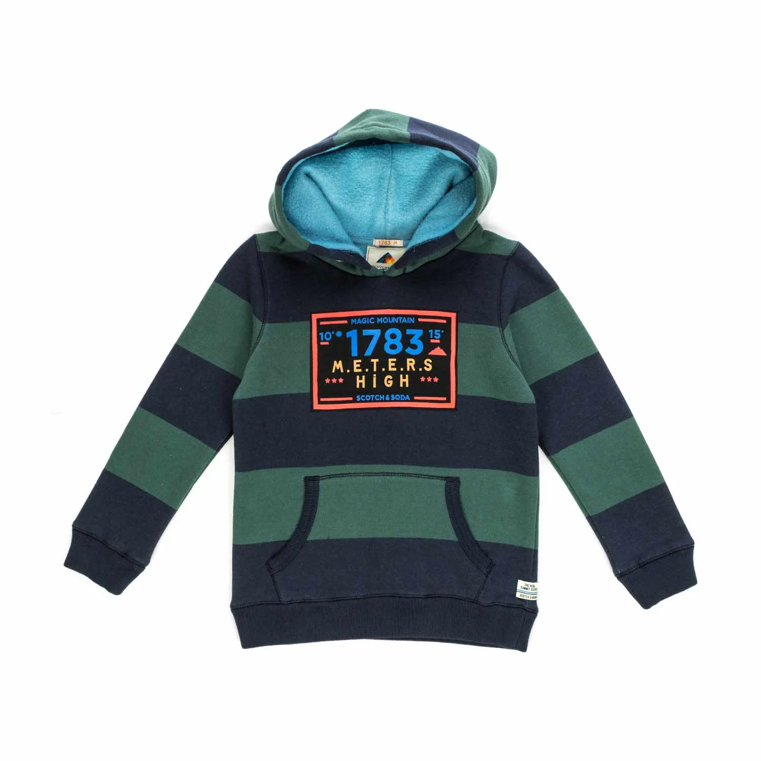 Scotch & Soda Stripped Sweatshirt For Boys