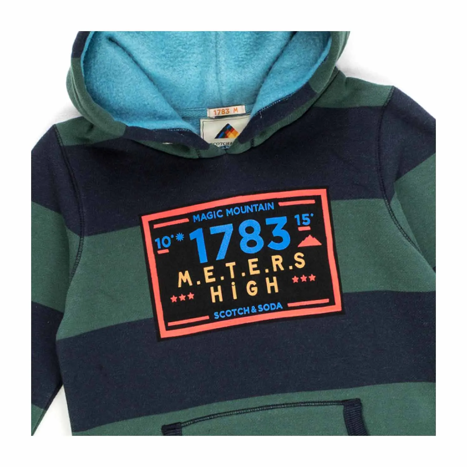 Scotch & Soda Stripped Sweatshirt For Boys