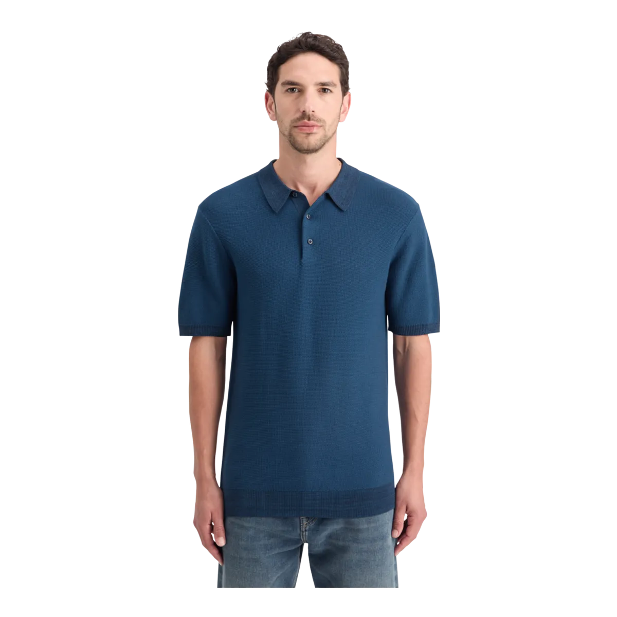 Scotch & Soda Structured Knitted Polo