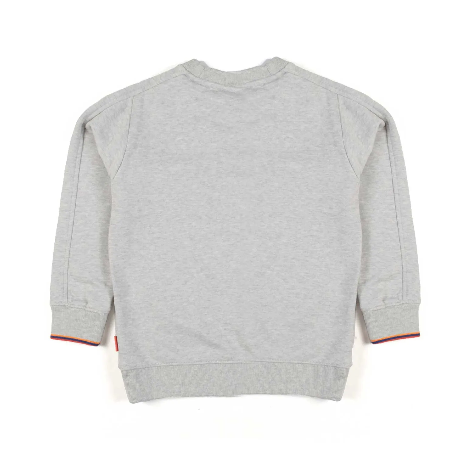 Scotch & Soda Unisex Light Gray Melange Sweatshirt