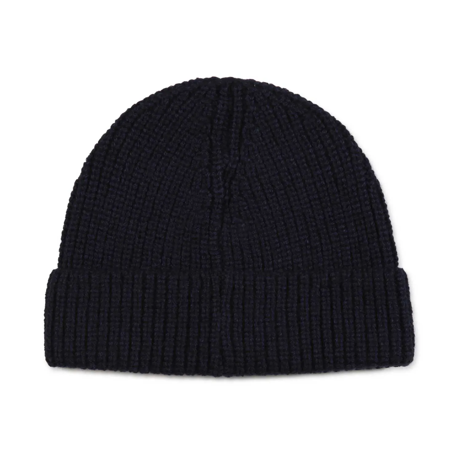 Scotch & Soda Unisex Navy Blue Hat With Logo Patch