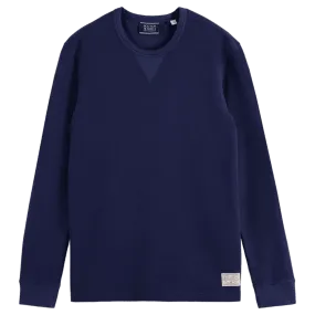 Scotch & Soda Waffle Long Sleeve T-Shirt