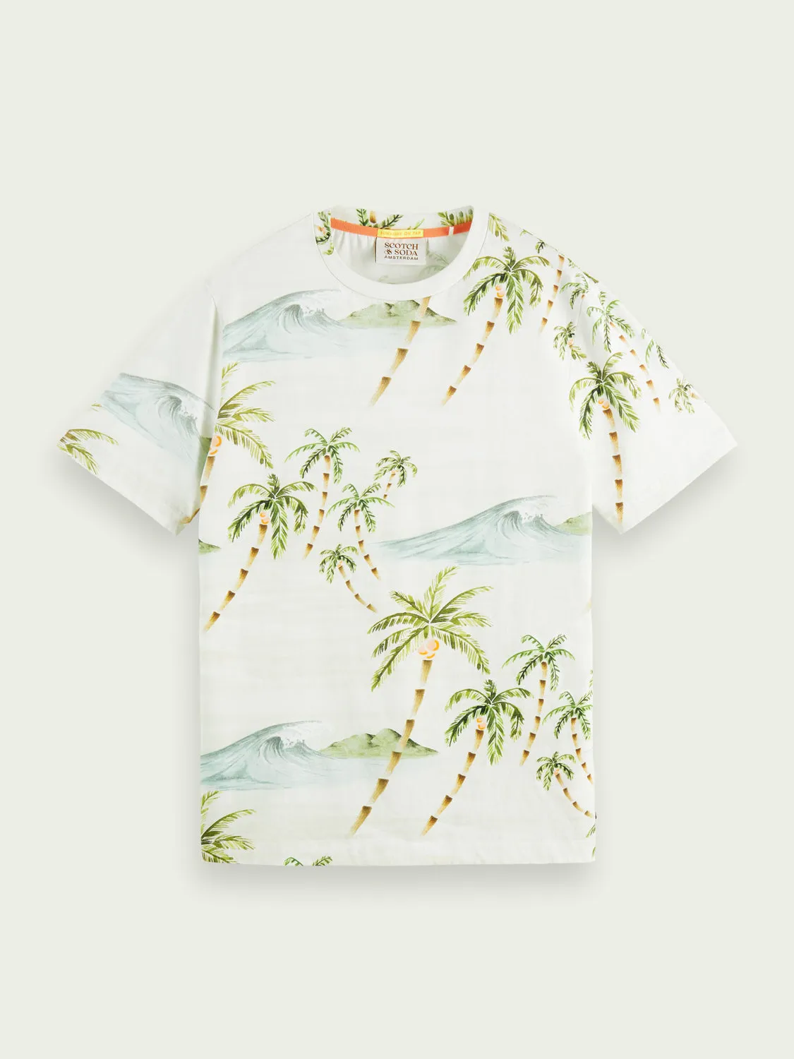 Scotch&Soda Printed Jersey Tee (166058)