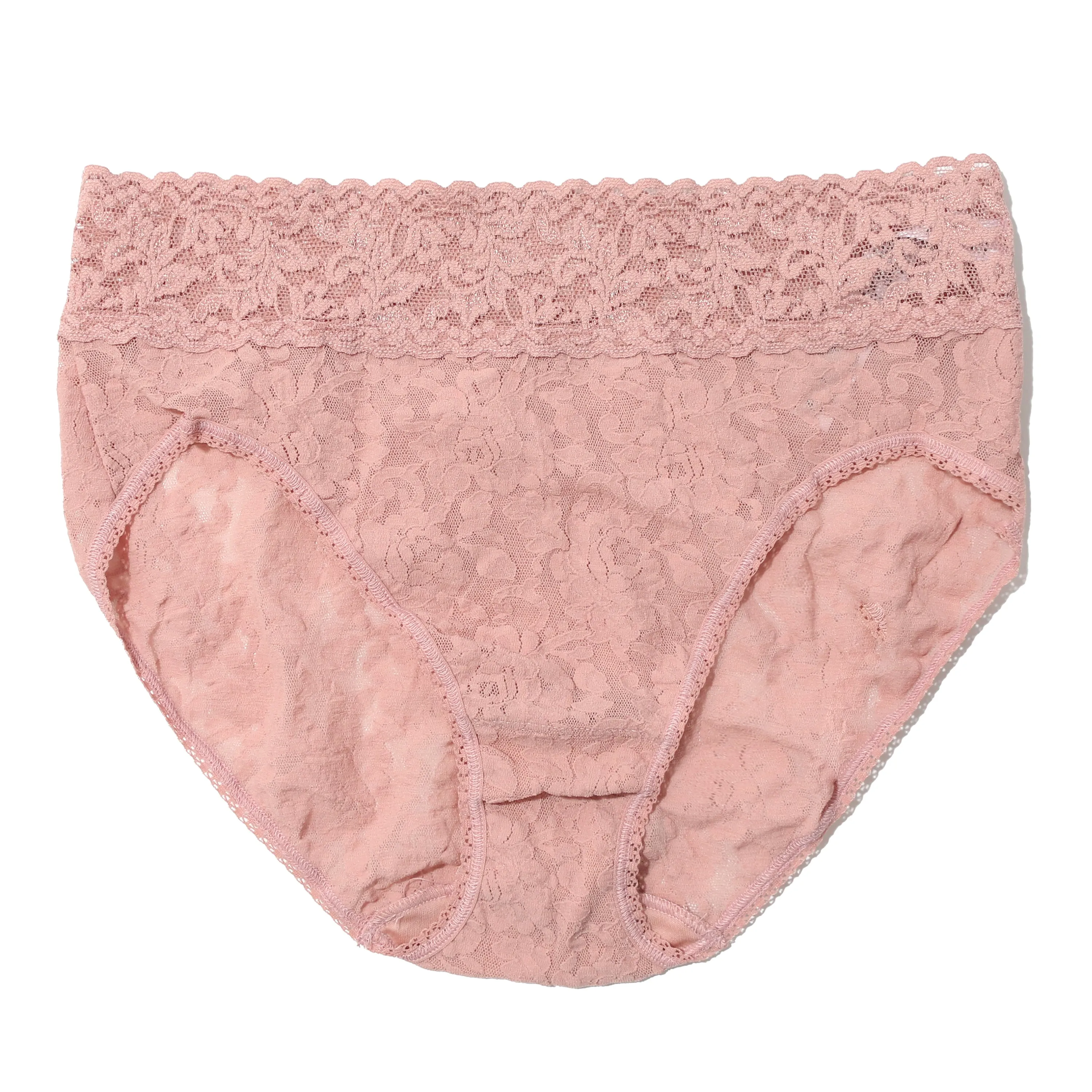 Signature Lace French Brief | Desert Rose