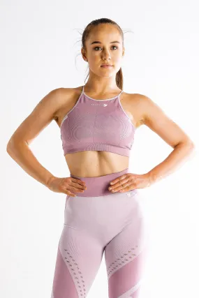 Sparta Laconic Seamless Sports Bra - Shadow Rose