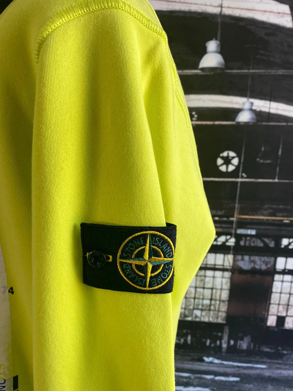 STONE ISLAND BLOCK CREWNECK SWEATSHIRT