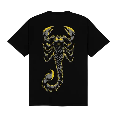 T-Shirt Dolly Noire Desert Scorpion Tee Black