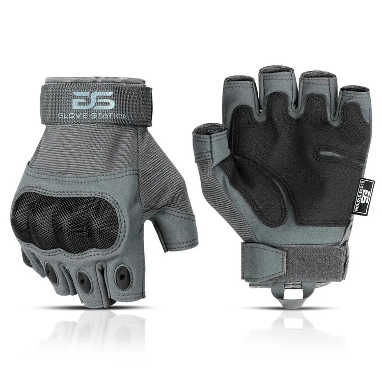 The Combat Fingerless Tactical Gloves - Multiple Variants