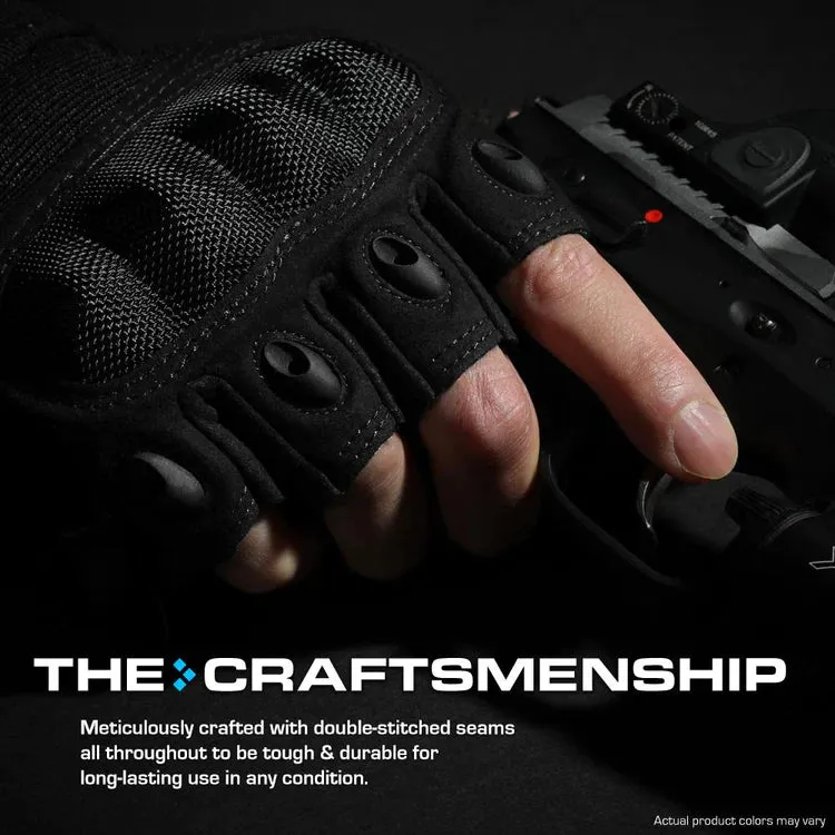 The Combat Fingerless Tactical Gloves - Multiple Variants