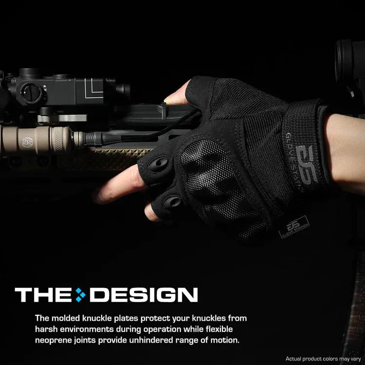 The Combat Fingerless Tactical Gloves - Multiple Variants