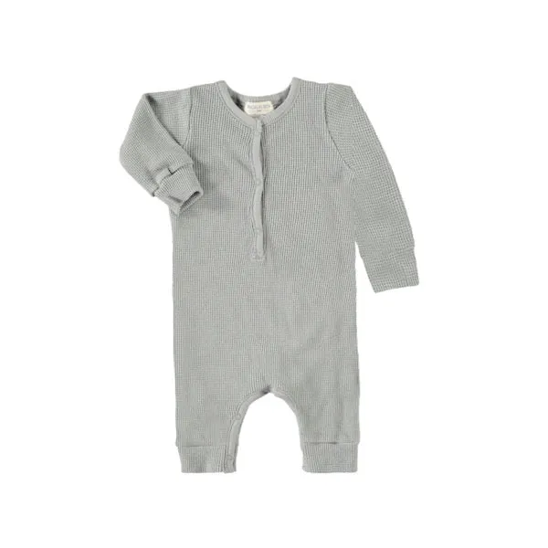 Thermal Henley Romper