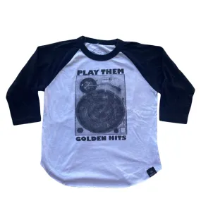 Tiny Whales Boys Raglan T-shirt