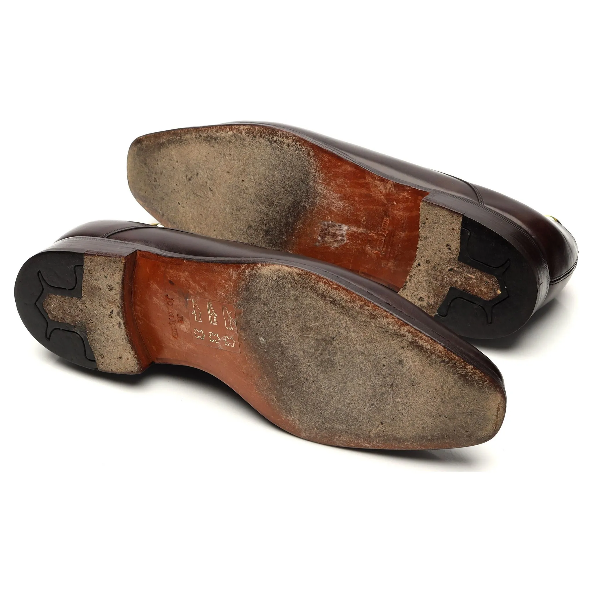 'Tiverton' Dark Brown Leather Derby UK 8 E