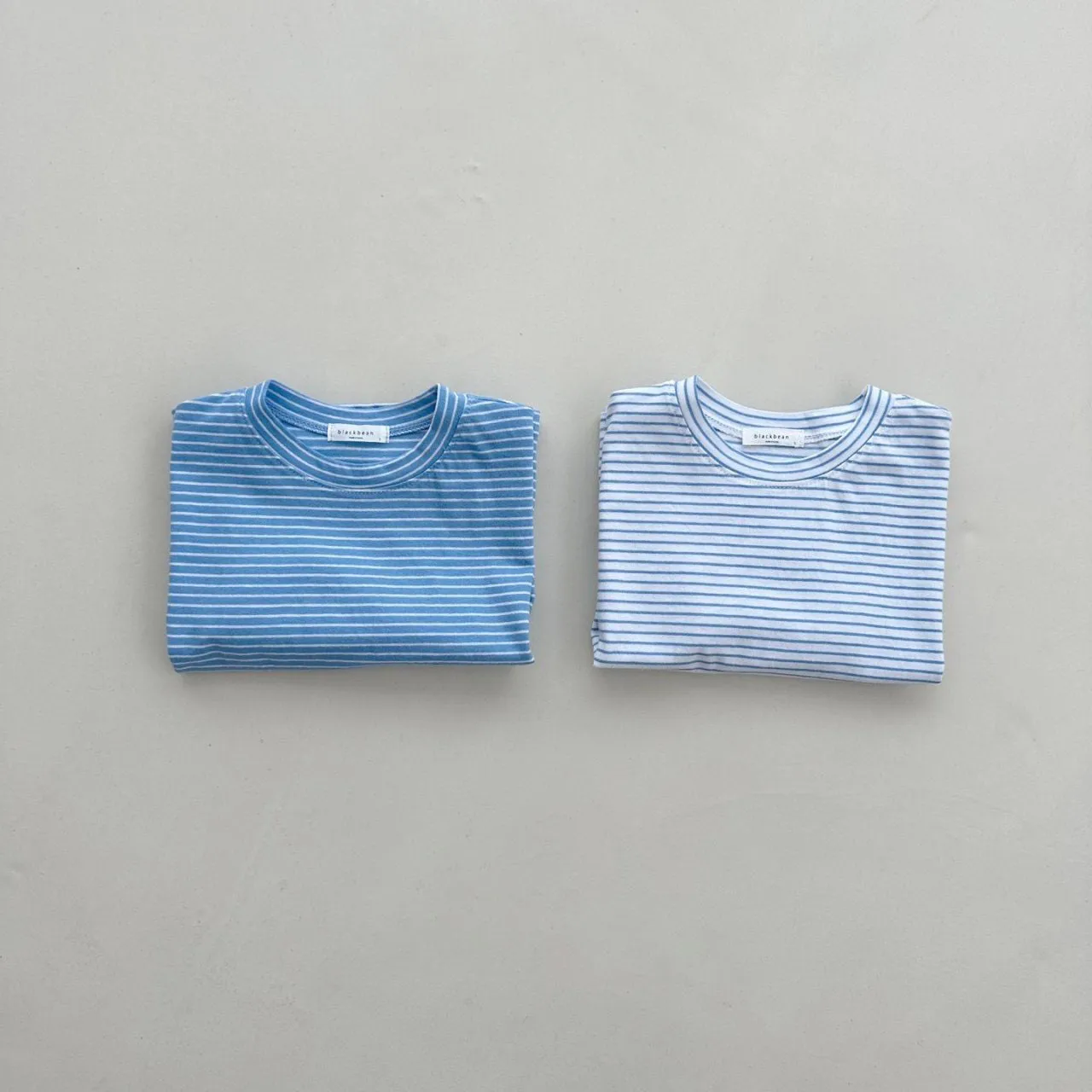 Toddler 2-Pack Crewneck Short Sleeve Stripe T-Shirt (2-6y) - 3 Colors