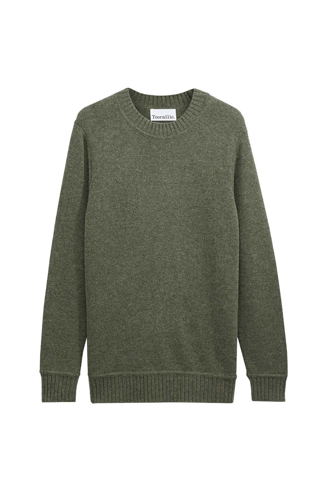 Toorallie Lambswool Jumper Olive