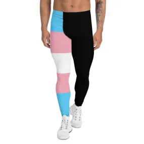 Trans Colours and Black Boyfriend Gym Fitness Base-Layer