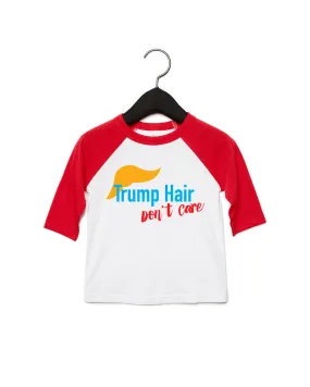 Trump Hair Red Raglan