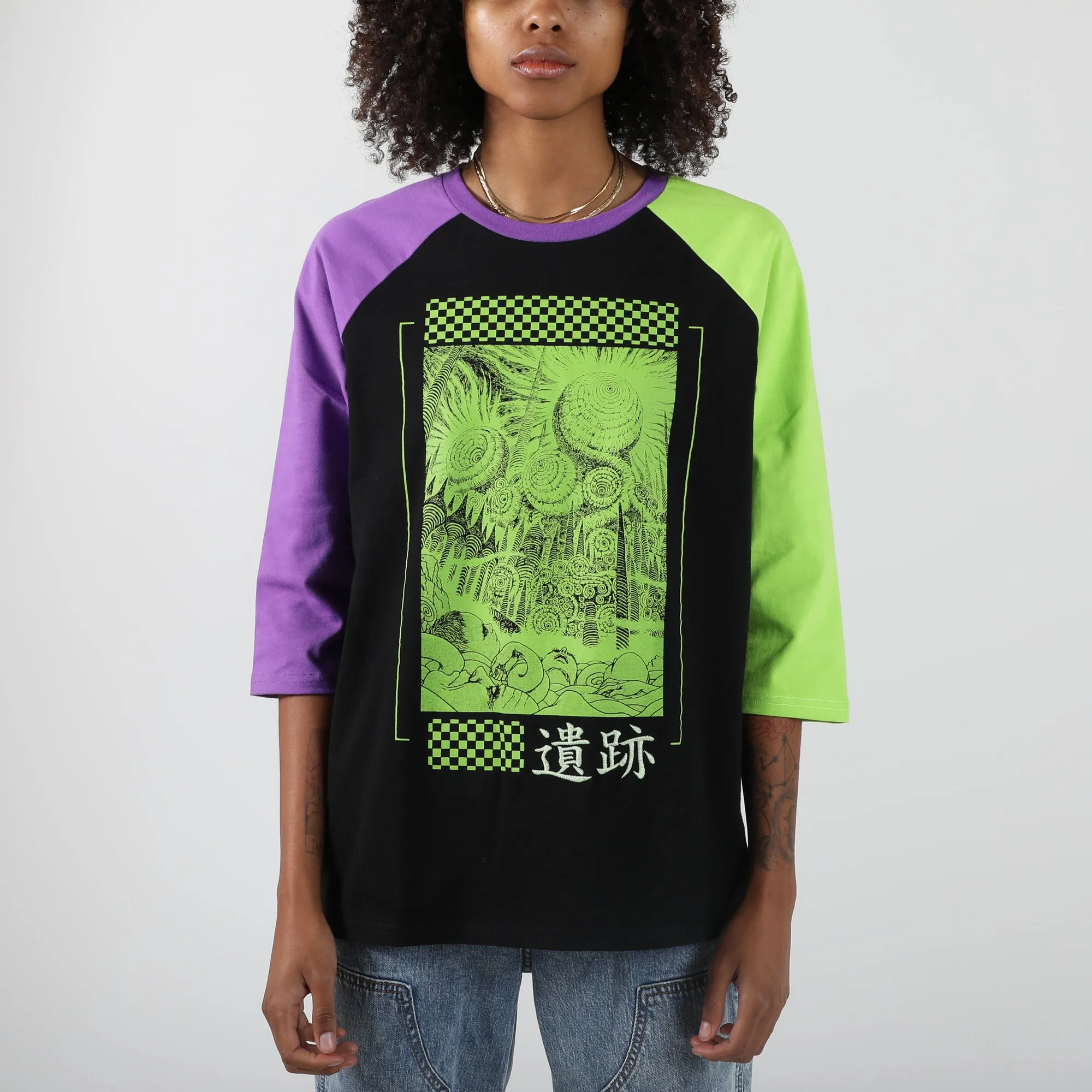 Uzumaki Glow In The Dark Raglan