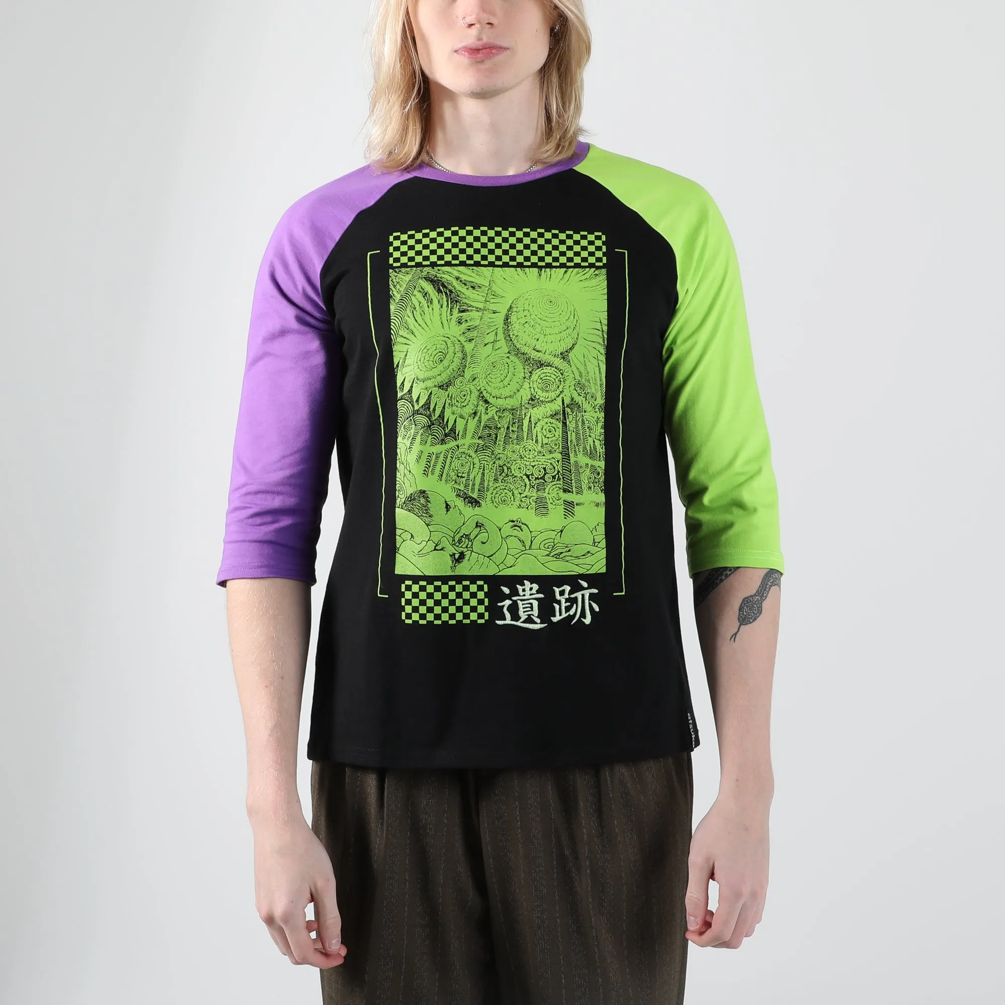 Uzumaki Glow In The Dark Raglan