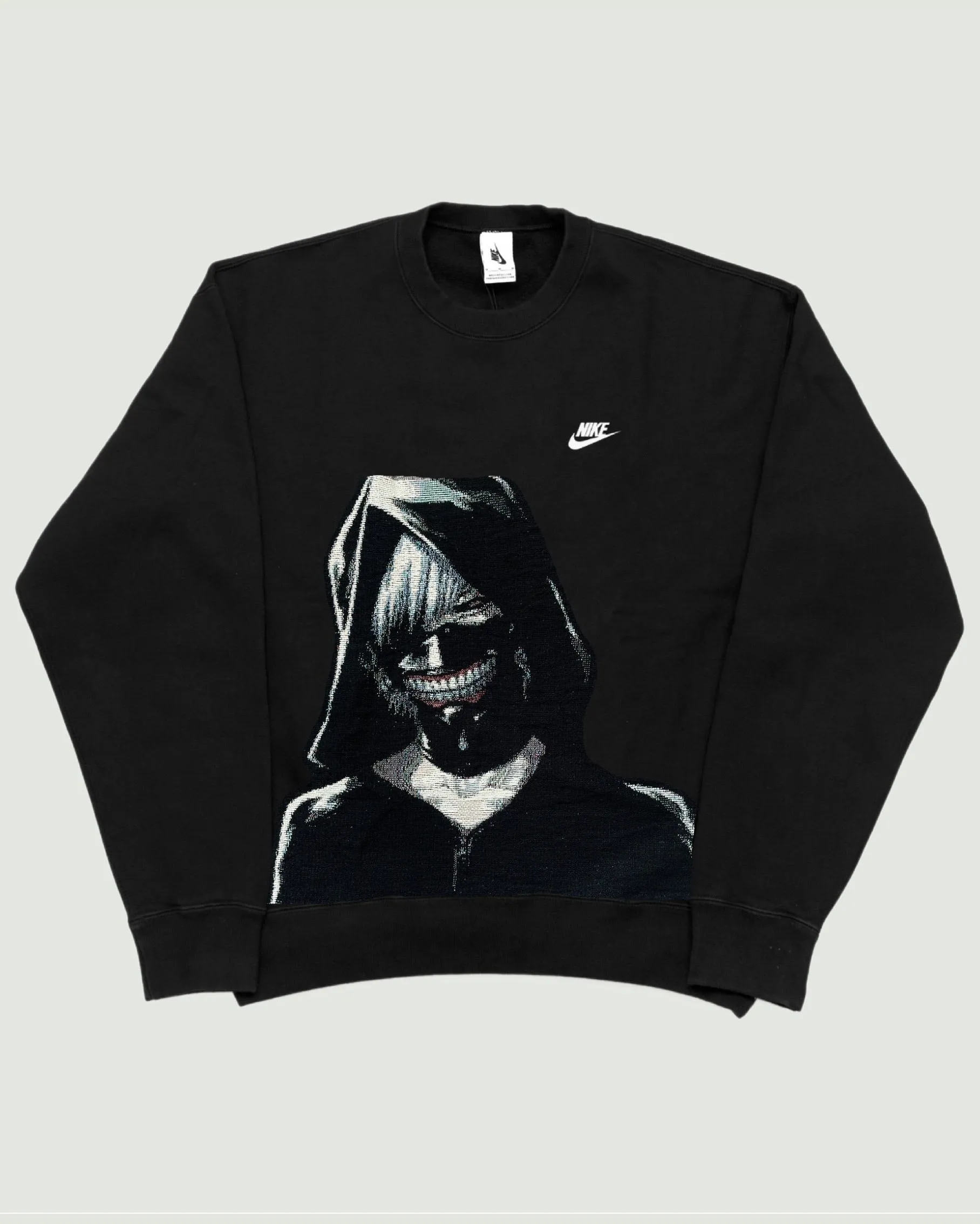 VA-SS22-595 TOKYO GHOUL NIKE RETRO REWORK CREWNECK