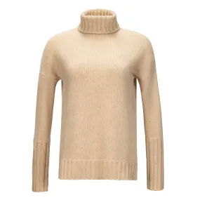 Victory Cashmere Turtleneck - Sand