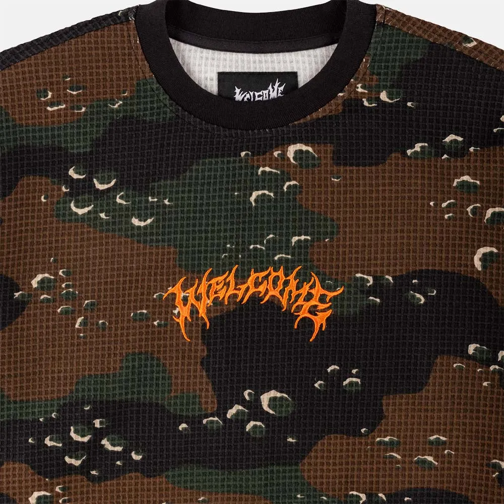 Welcome Skateboards - Covert Thermal  Longsleeve T-Shirt - Camo