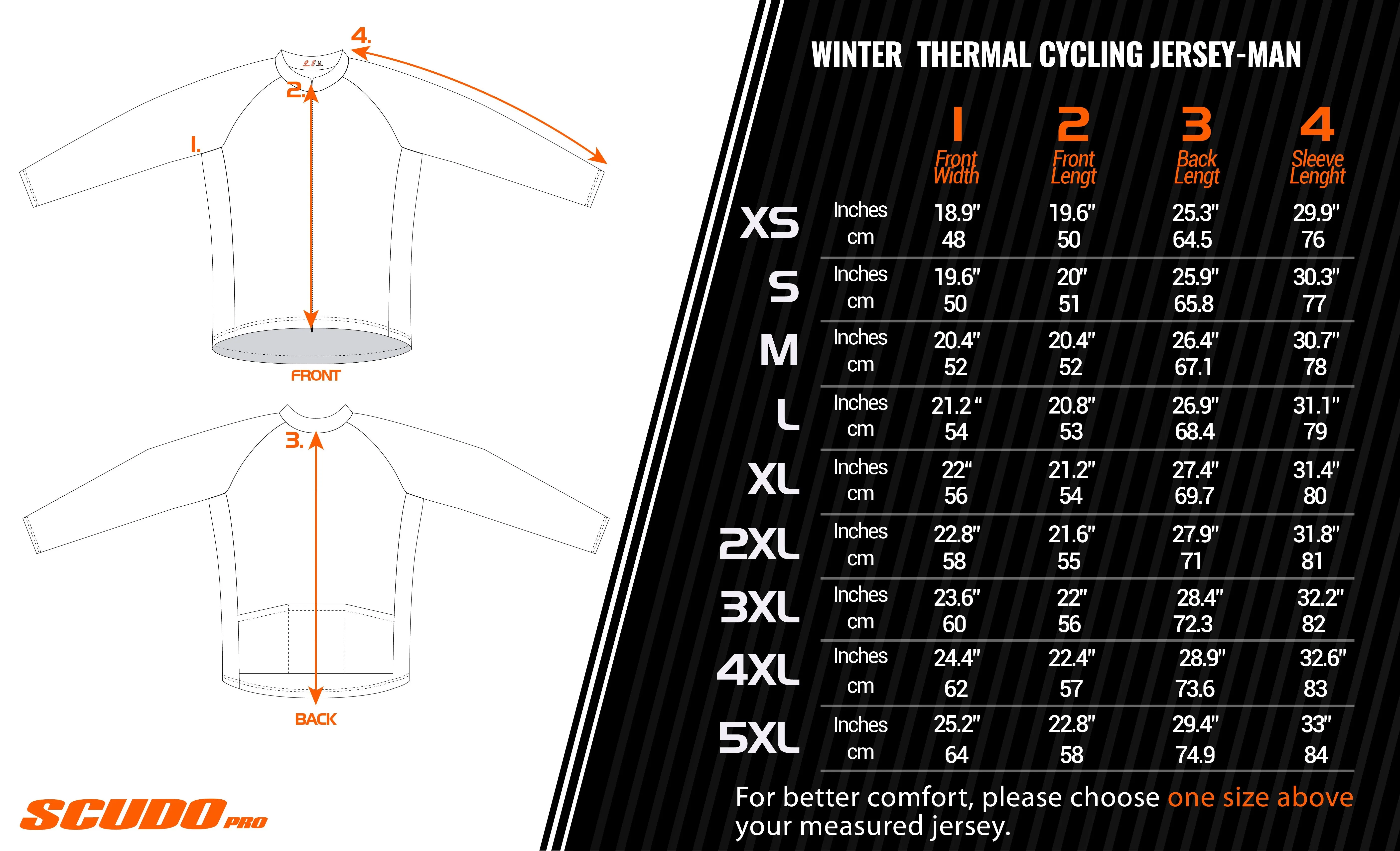 White Winter Thermal Cycling Jersey