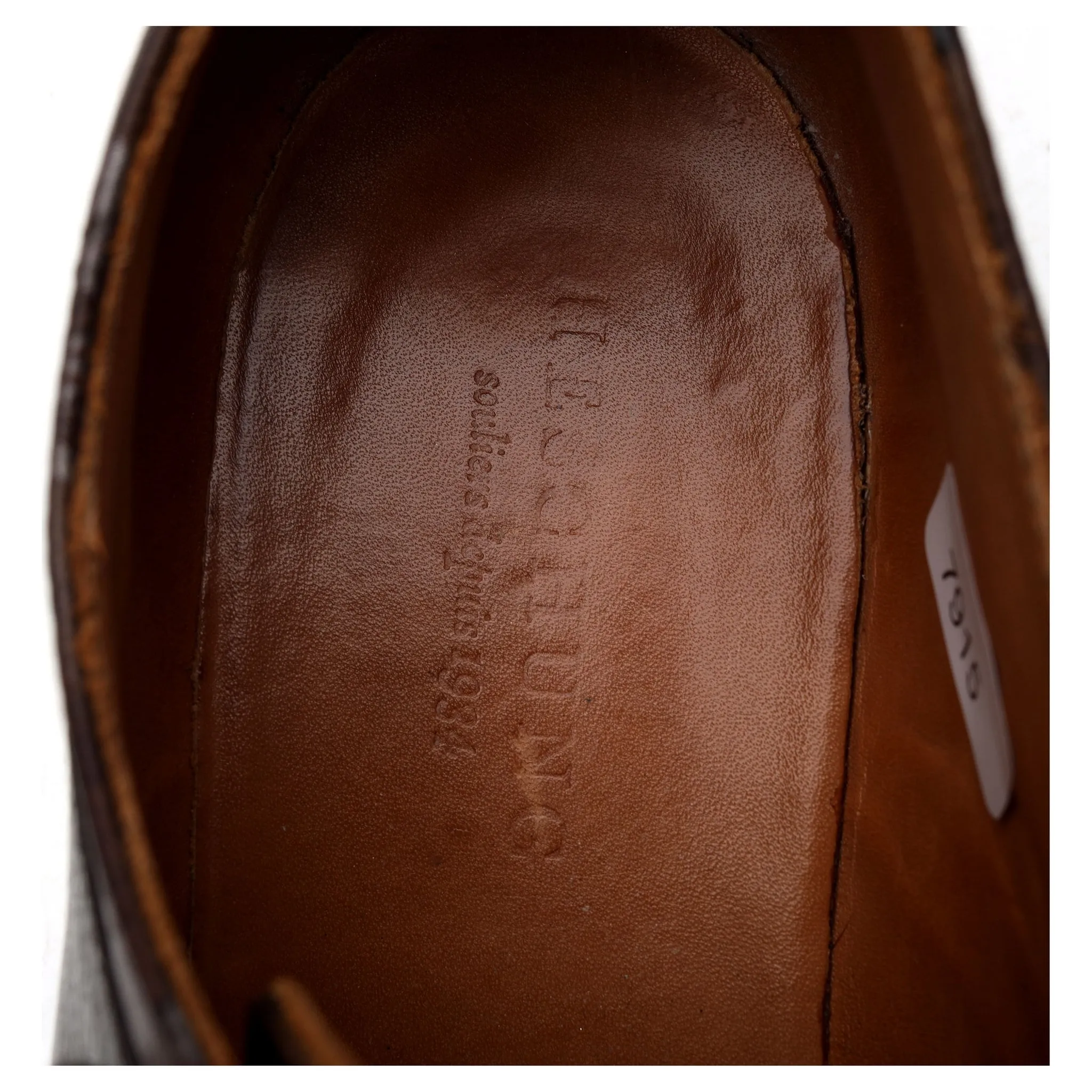 Women's Brown Leather Derby UK 6.5