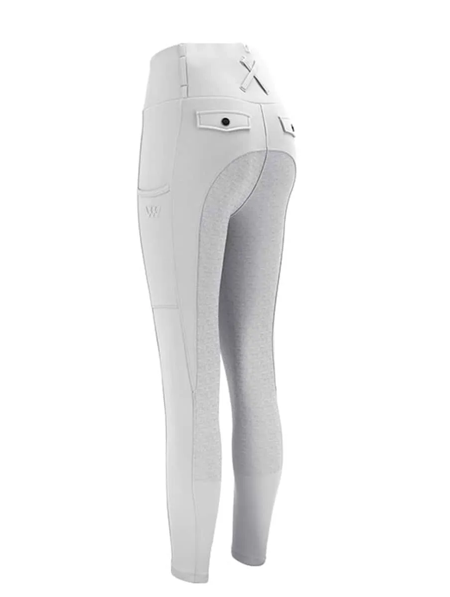 Woof Wear Competition Riding Tights White