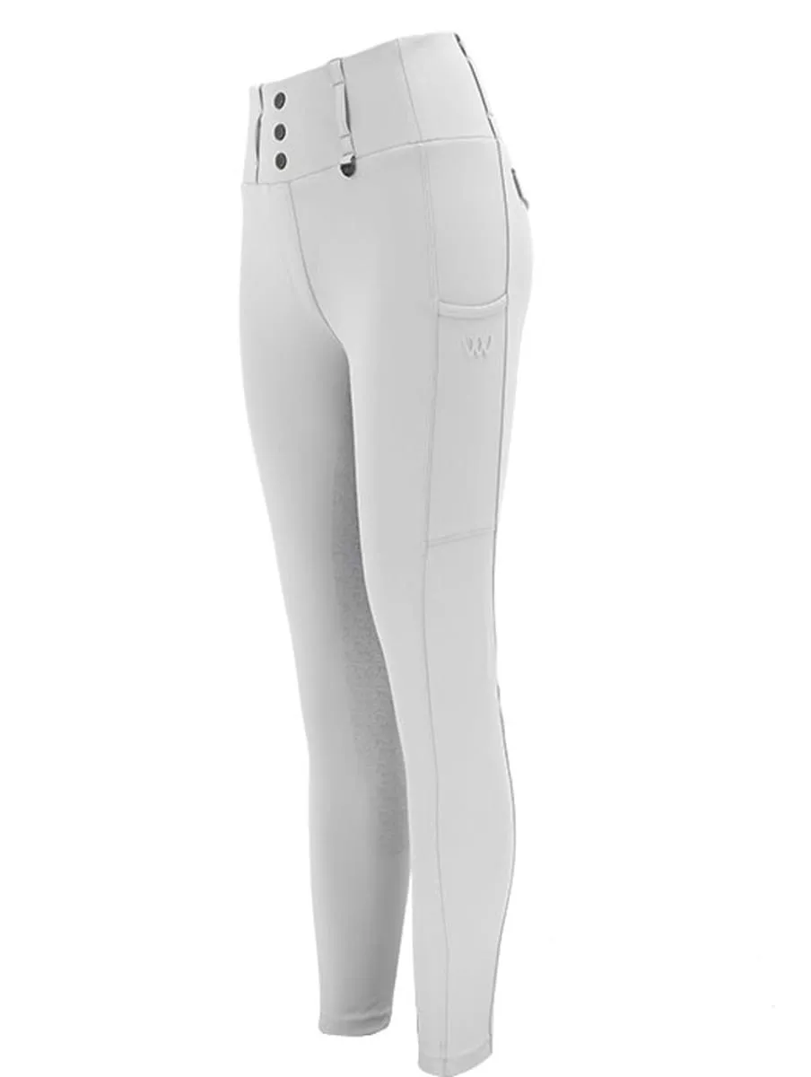 Woof Wear Competition Riding Tights White