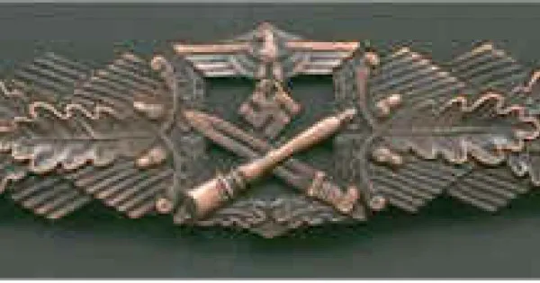 WW2 German Close Combat medal - Bronze