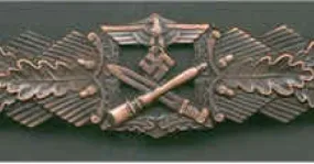 WW2 German Close Combat medal - Bronze